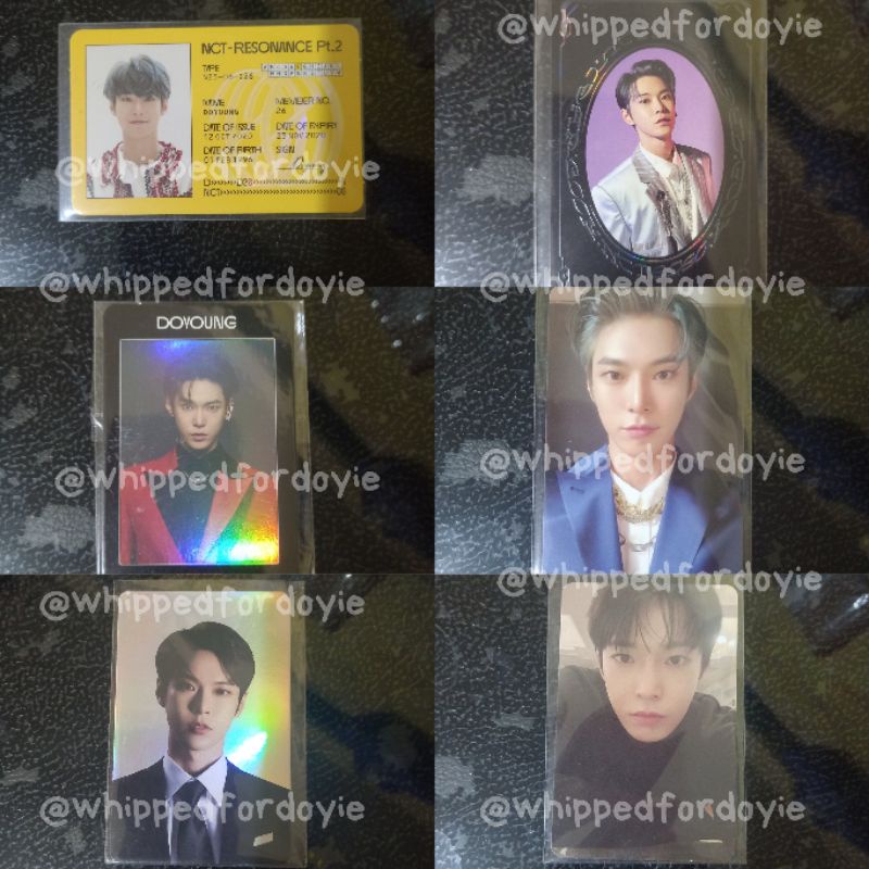 [ Packing yellow board + toploader ]PC doyoung : AC, Id card resonance, Neozone t ver, Past, Bene SG