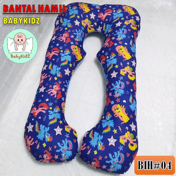 Bantal Ibu Hamil Bantal Penyangga Perut Bantal Tidur Hamil Motif Karakter Lucu