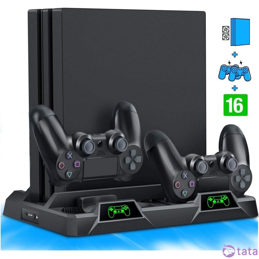 ps4 vertical stand with cooling fan