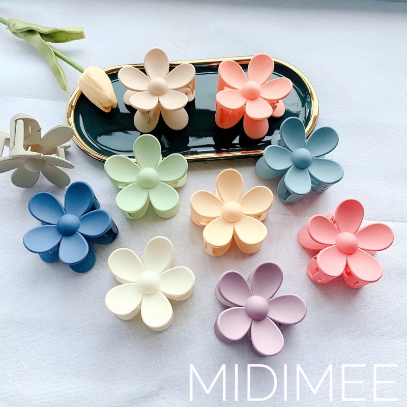 {COD}FLOWER JEPITAN JEDAI BUNGA CETAR 7,5cm DOFF PREMIUM QUALITY SUPER MURAHH KOREA IMPORT Chail