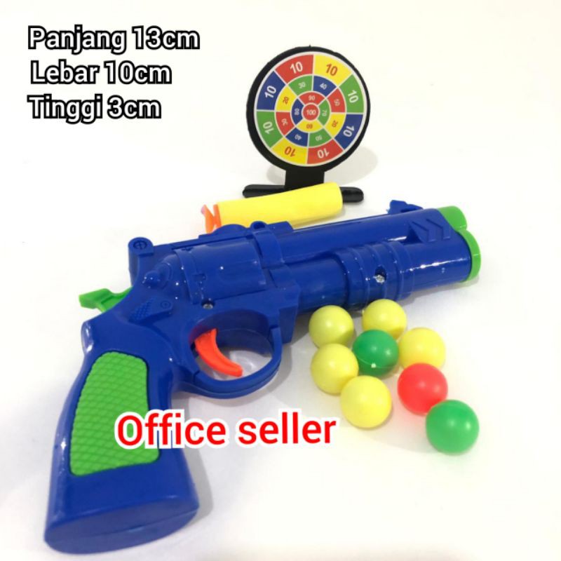 mainan pistol tembakan anak anak | soft bullets mainan pistol - TOYS