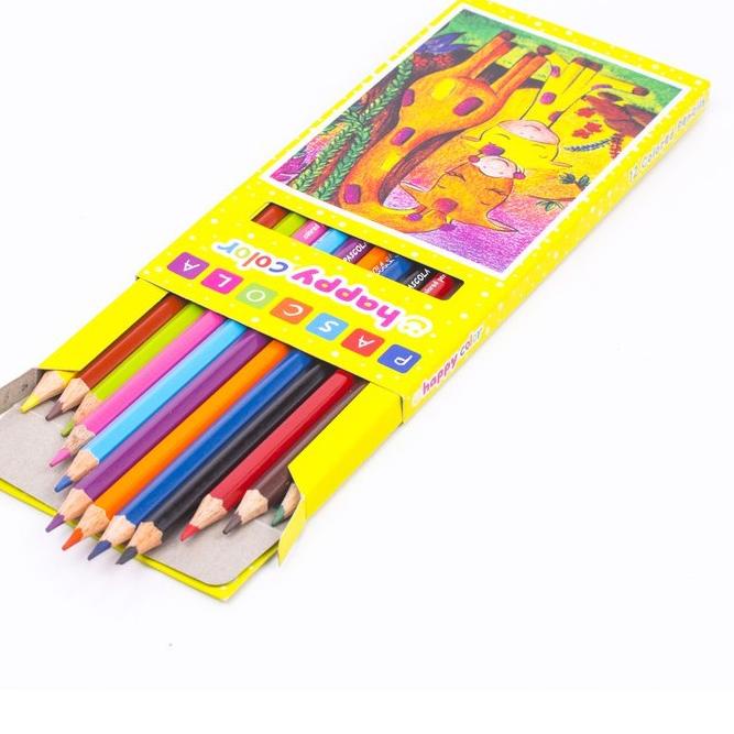 

SEGERA BELI Standard Pascola Happy Color Pencil 12 L / Set ( Pensil Warna / Pewarna / Coloring )!!