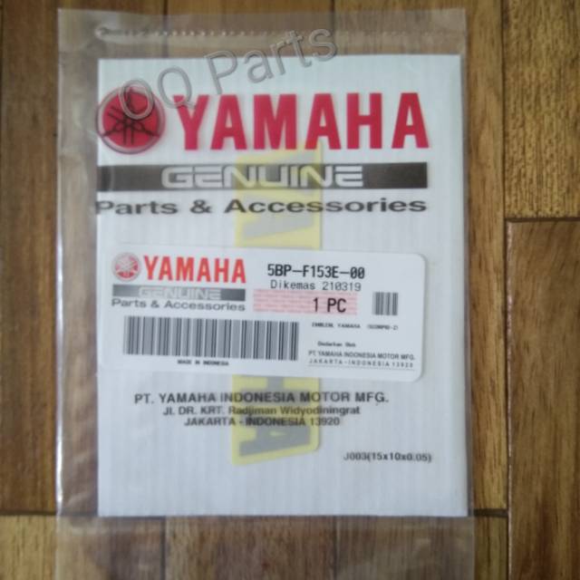 EMBLEM STIKER YAMAHA TOOL BOX RX KING ASLI YAMAHA