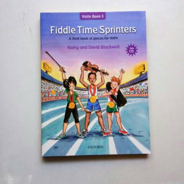 Buku biola Fiddle Time Sprinters with CD violin book