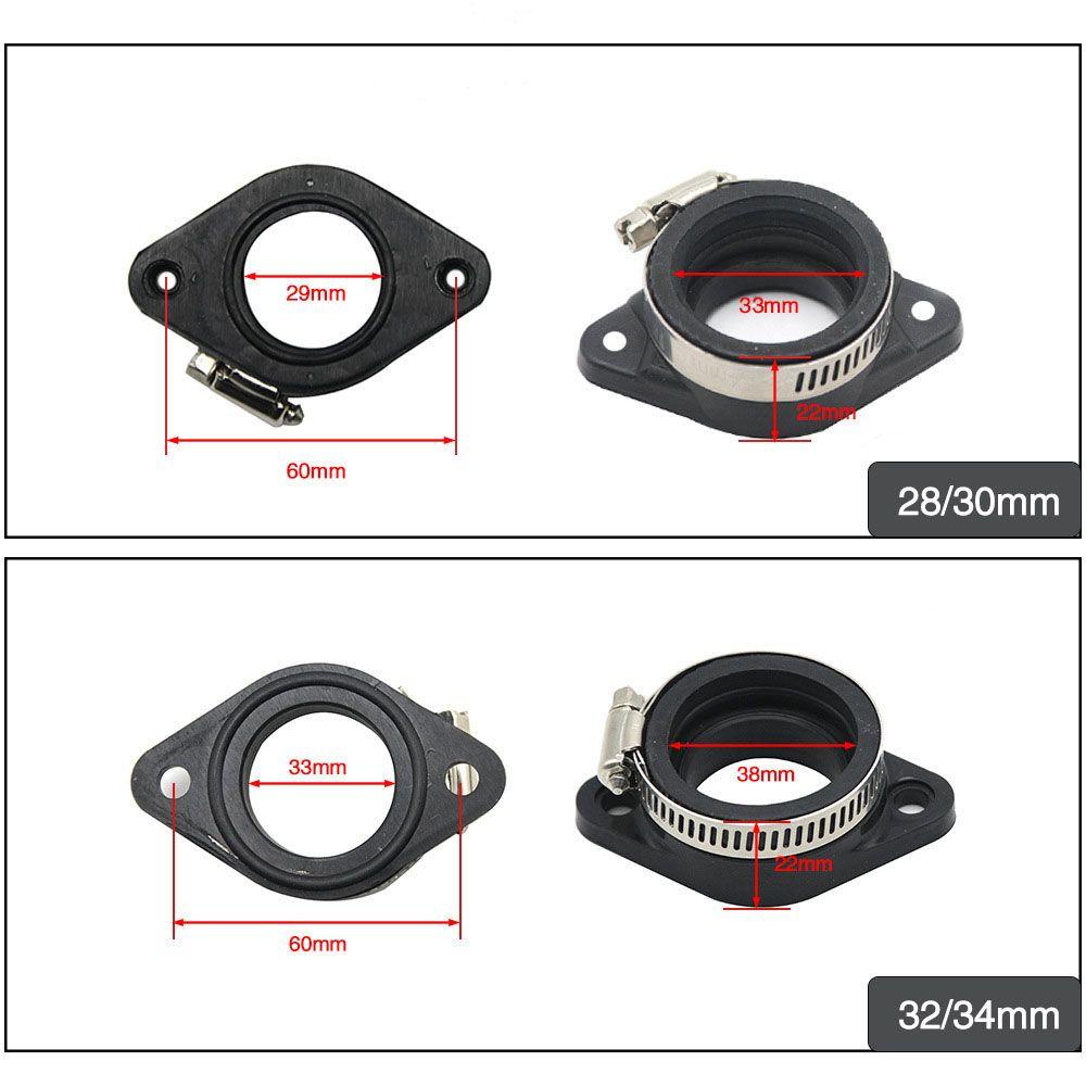 Interface Karburator Populer Anti Penuaan Karet Tank Manifold Tenggorokan