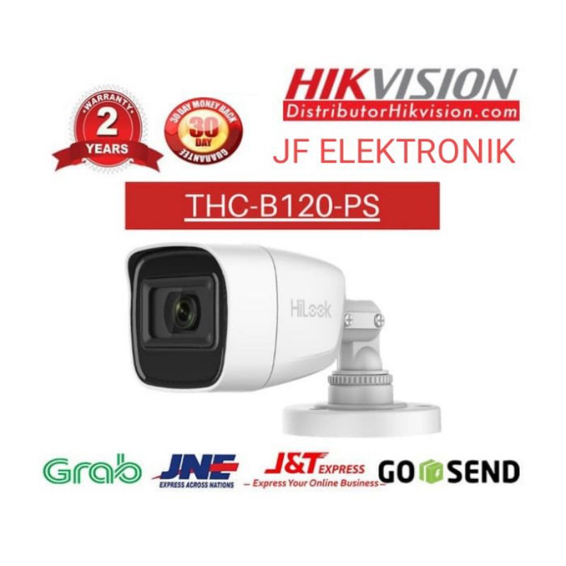 Kamera Cctv Hilook THC-B120-PS Outdoor 2mp 1080P BUILT-IN AUDIO