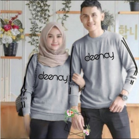 Baju Kaos Couple Kopel Kapel Capel Copel Lengan Panjang BWRT Baju Kaos Couple Kopel Kapel Capel Cope