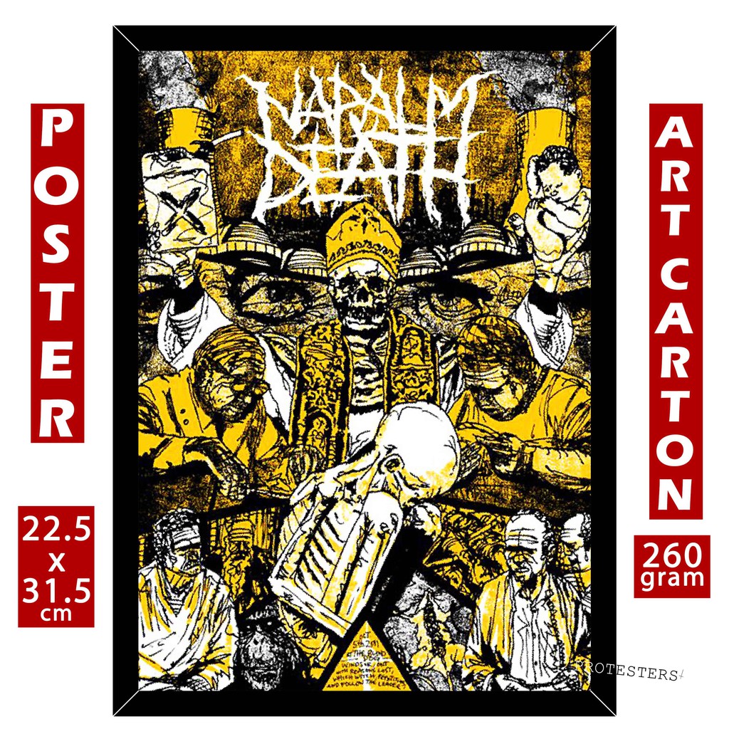 

POSTER BAND METAL NAPALM DEATH