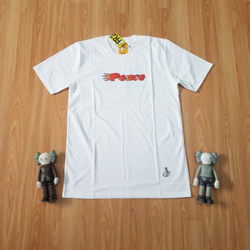 KAOS DISTRO PRIA FUCKING RABBITS PEACE PREMIUM