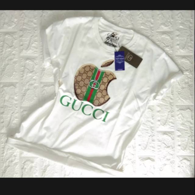 BAJU ATASAN WANITA LENGAN PENDEK GUCCI IMPORT BISA COD