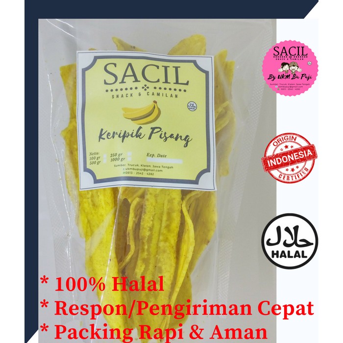 

Keripik Pisang / Cliping Pisang Renyah & Gurih By UKM Bu Puji