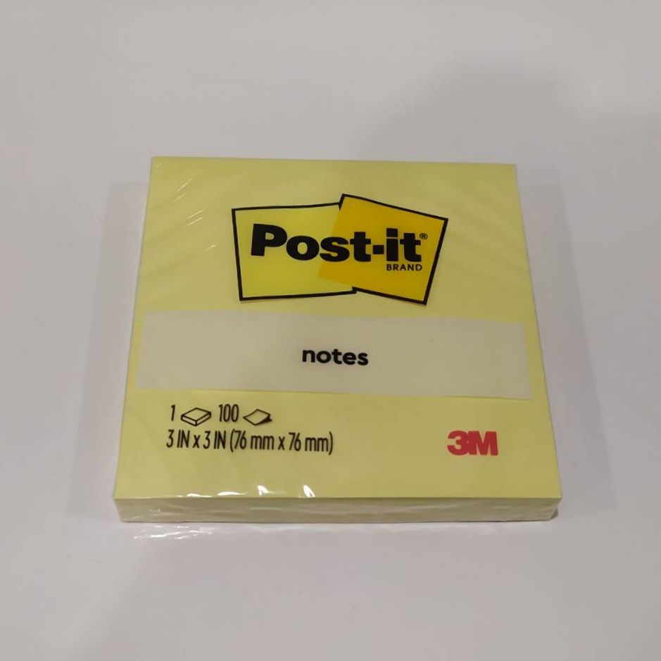 

Sticky Notes / Memo Tempel Post It 3M 1 Warna Pastel 76 mm x 76 mm Warna Pastel
