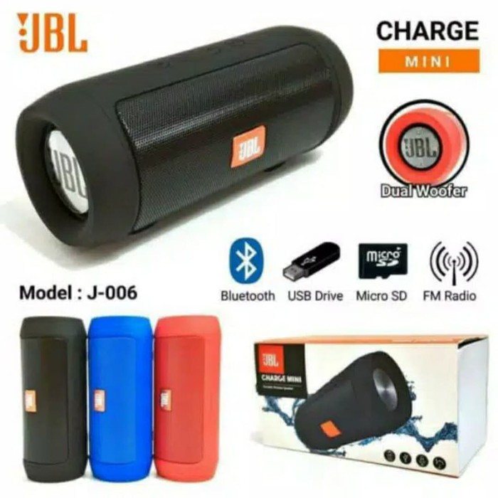 Speaker Bluetooth Wireless XTRERE XRERE JBL J020 J 020 J-020 Music Box Super Mega Extra Bass Portabe-J006