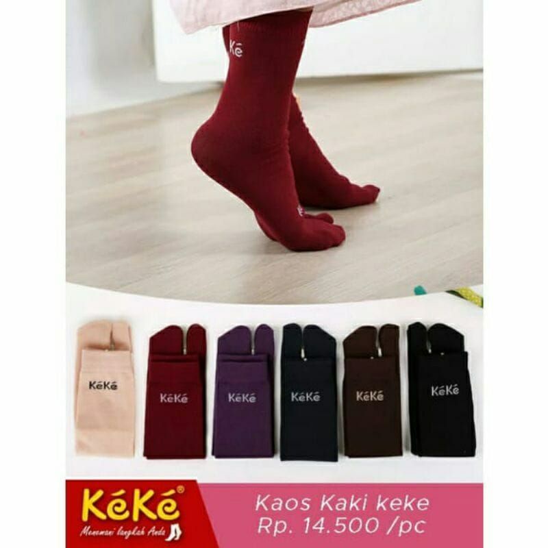 KAOS KAKI JASMINE &amp; LILY Jempol  || Keke