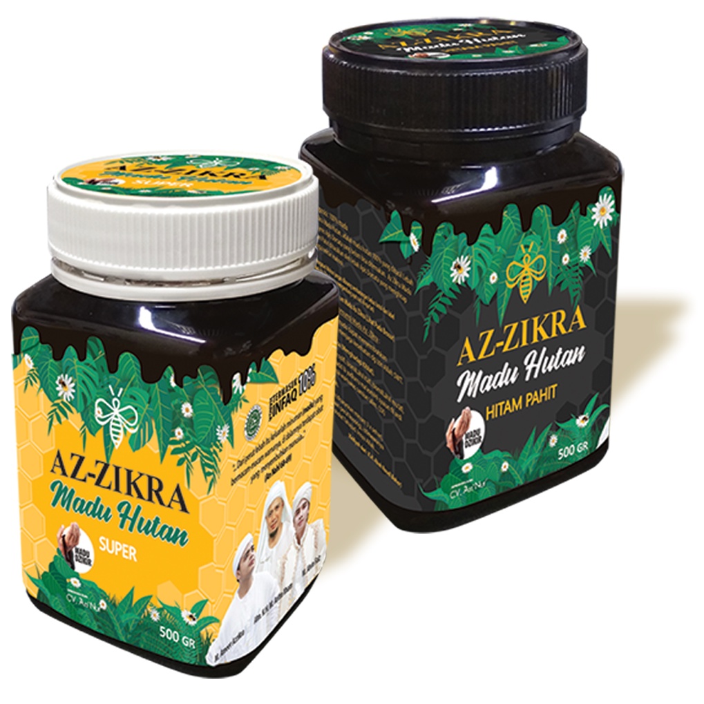 

AzZikra Madu Hutan Super - madu az zikra manis - madu hitam pahit Az-Zikra hutan - azikra pahit