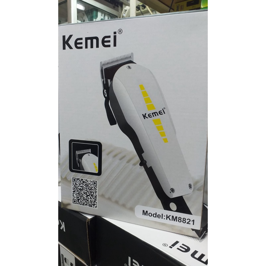 Hair Clipper Kemei KM8821 - Alat Potong Rambut Kemei KM 8821