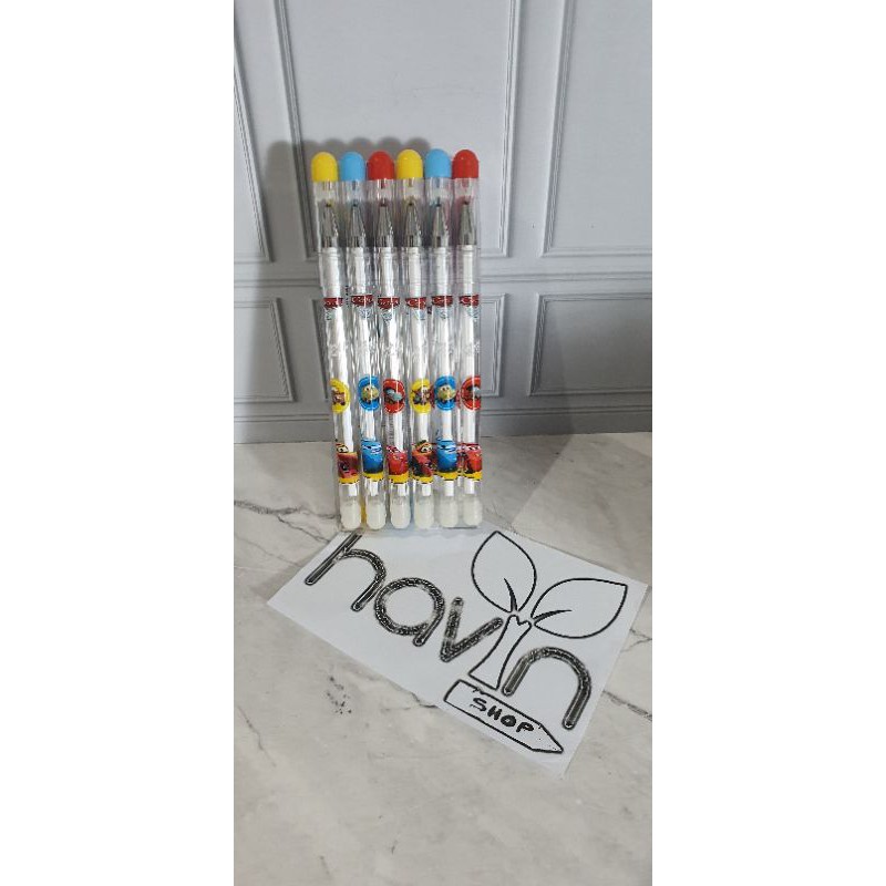 (12pc) pen bisa hapus/pen gel hapus/erasable pen/pen hapus lucu fancy-Cars 3302