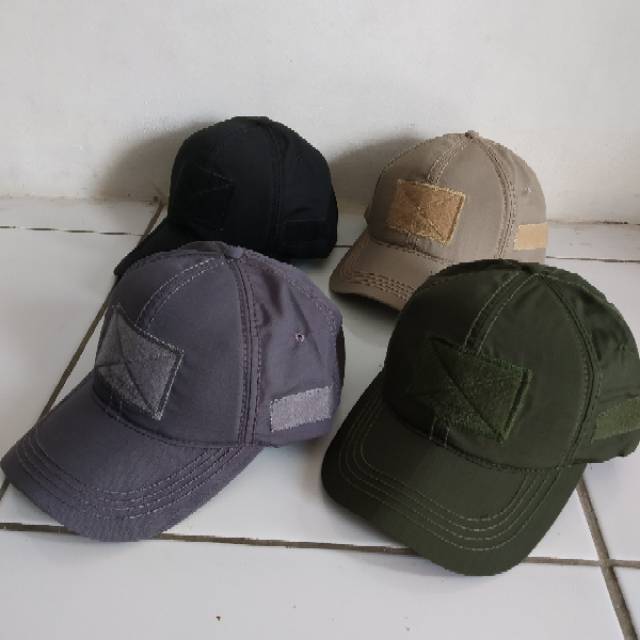 topi bdu tactical velcro/topi army military airsoft outdoor