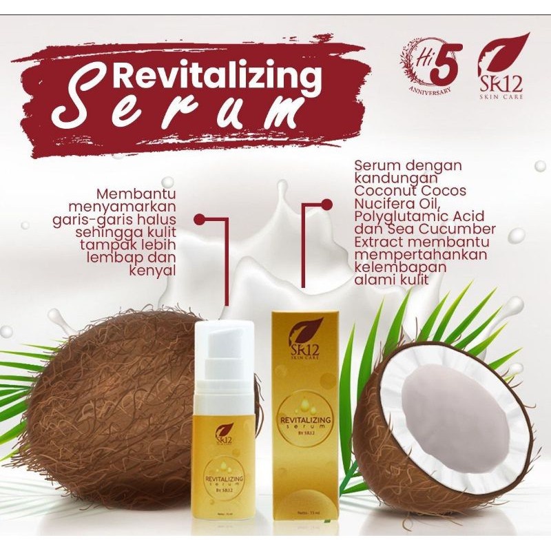 SR12 Revitalizing Serum - Serum Anti Aging - Serum Anti Kerut - Serum Anti Kerutan Wajah - Serum Anti Kerutan dan Garis Halus - Serum Anti Kerutan