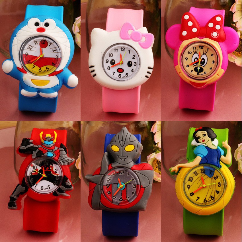 [BESTMART]  Jam Tangan anak Motif Kartun / Jam tangan elektronik untuk anak motif kartun-8
