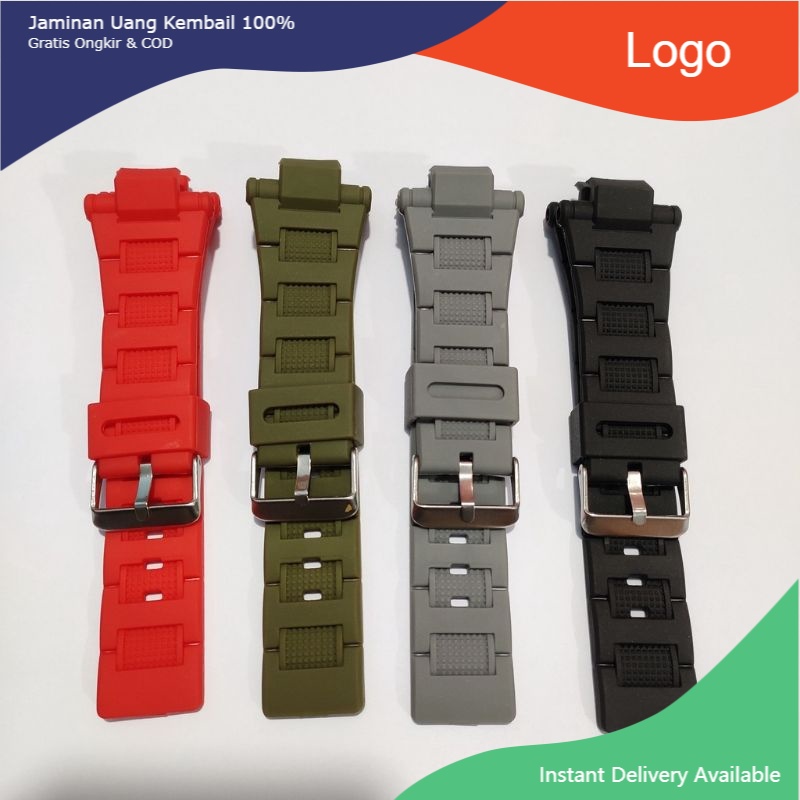tali jam tangan Casio G-Shock GST-8600 army strap jam Casio g shock gst8600 army