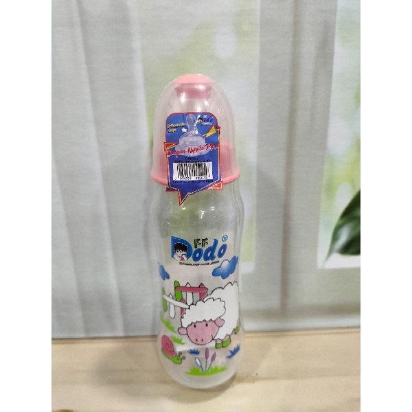 Botol Susu Dodo Orthodontic Shape/DOT Gepeng 250 Ml BPA Free DBP005