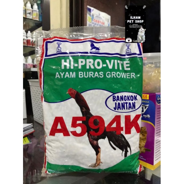 A594K/Pakan ayam buras grower/Por ayam dewasa/Pakan ayam bangkok dewasa