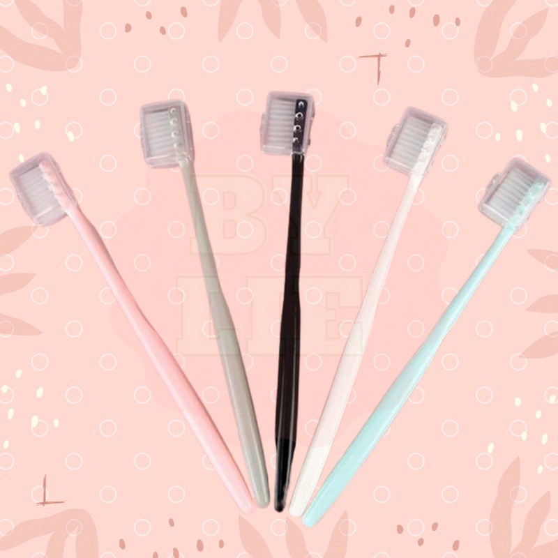 Sikat Gigi Dewasa Pastel Color Toothbrush 10pcs