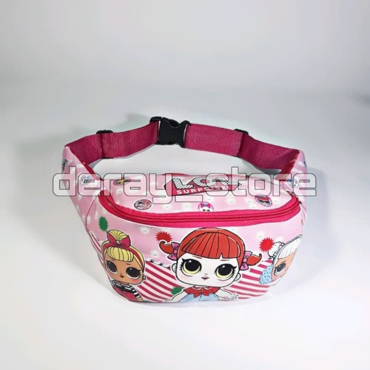 Tas slempang anak perempuan/waistbag anak perempuan