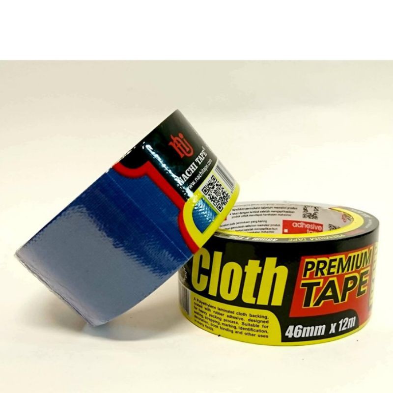 

Cloth Tape Nachi / Lakban Kain Nachi Premium 46mm x 12m Biru