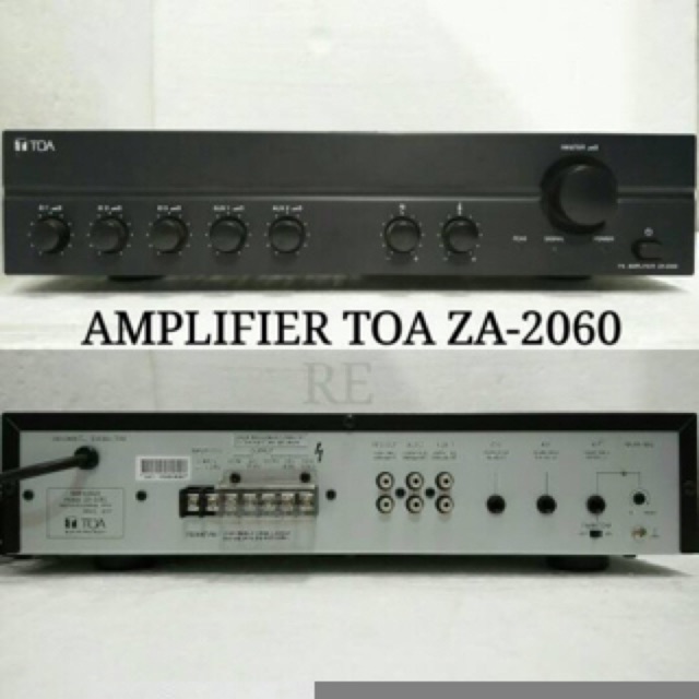 Amplifier TOA ZA-2060 60 watt