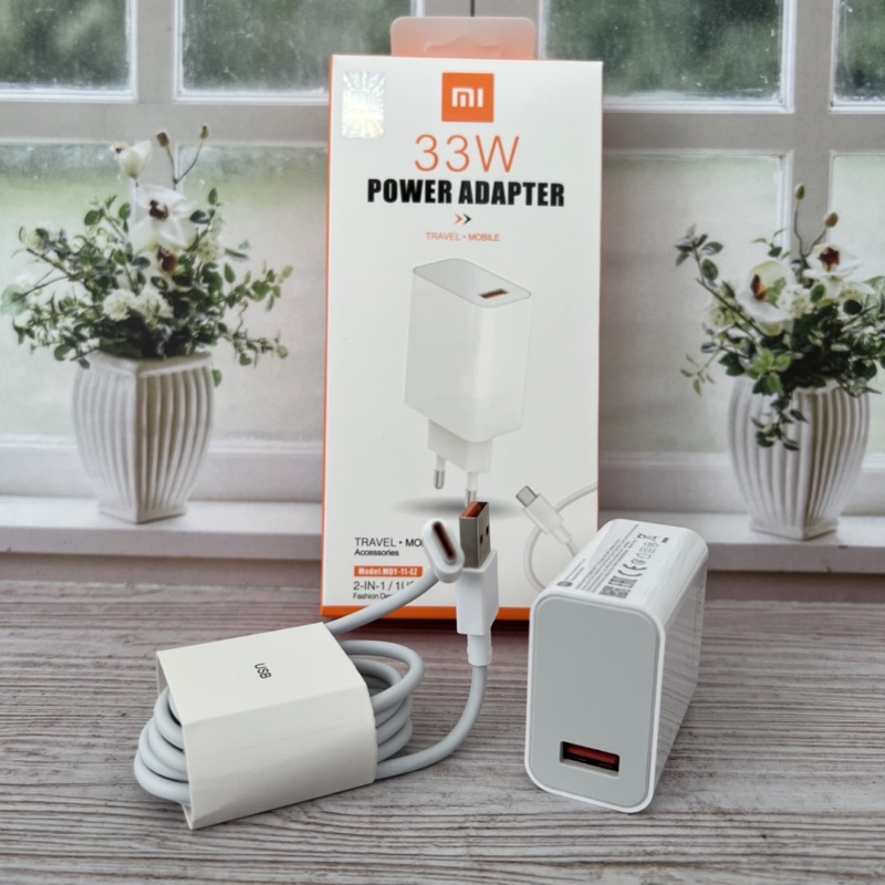 [PROMO] Charger Xiaomi Original 100% Fast Charging Type C