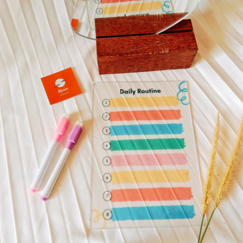 

Acrylic Daily Planner