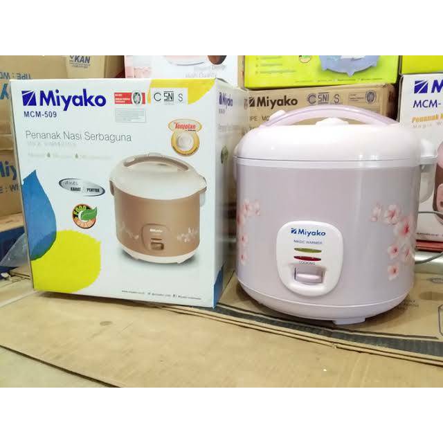 MIYAKO Rice Cooker 1.8 Liter 3in1 MCM509 body sangat elegan mantap