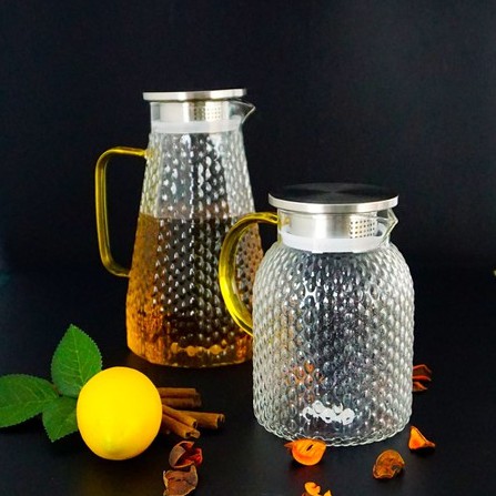 Teko Pitcher  Kaca Lemon Tea Bubble