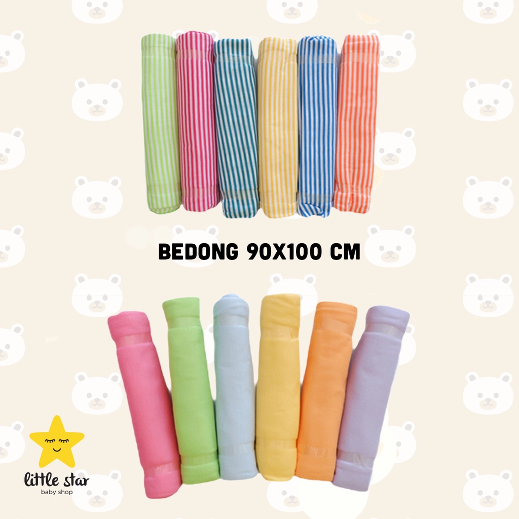 ISI 6 PCS - Y Lin Kain Bedong Kaos Bayi | Gedong Anak Bayi