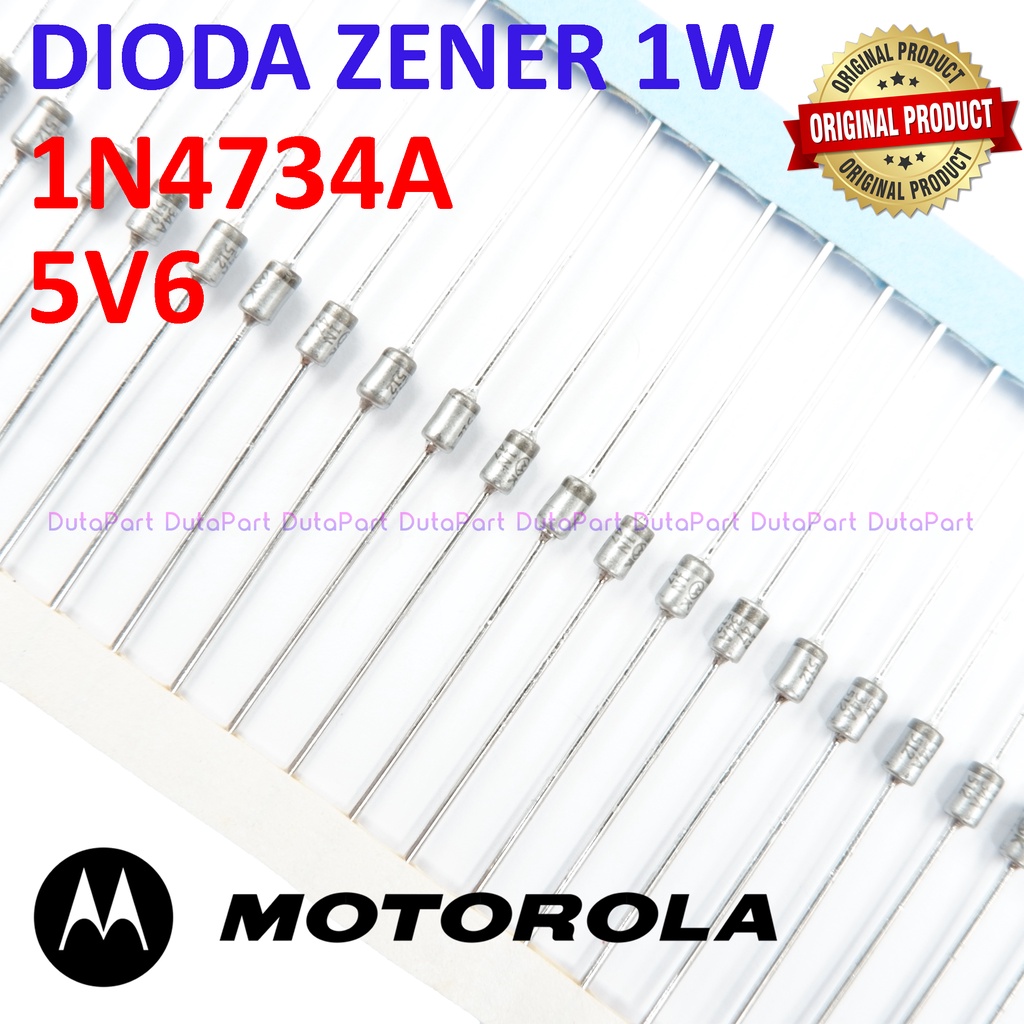 Dioda Zener 1N4734A 5V6 1W ORIGINAL MOTOROLA 1N4734 5.6V