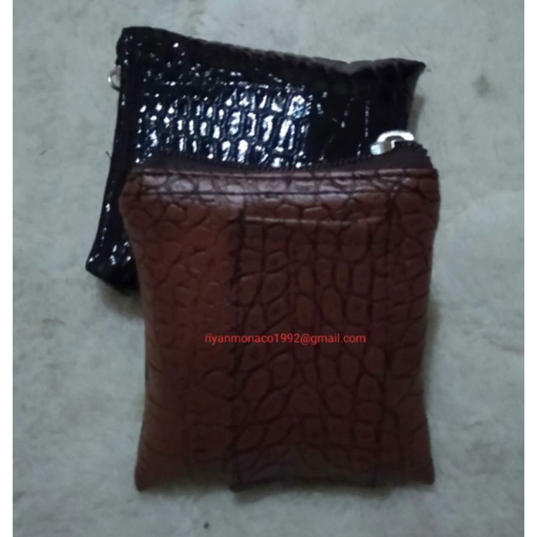 slepen kulit  buaya  model resleting