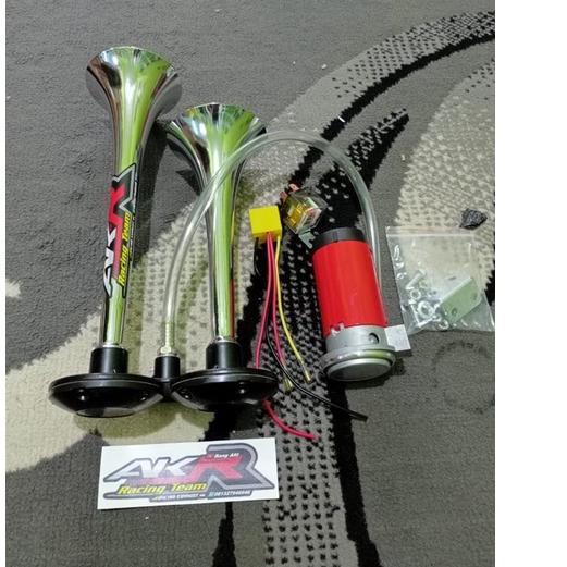 Model Baru Klakson trompet 2 corong ala hino rk tanpa tabung udah ada dinamo