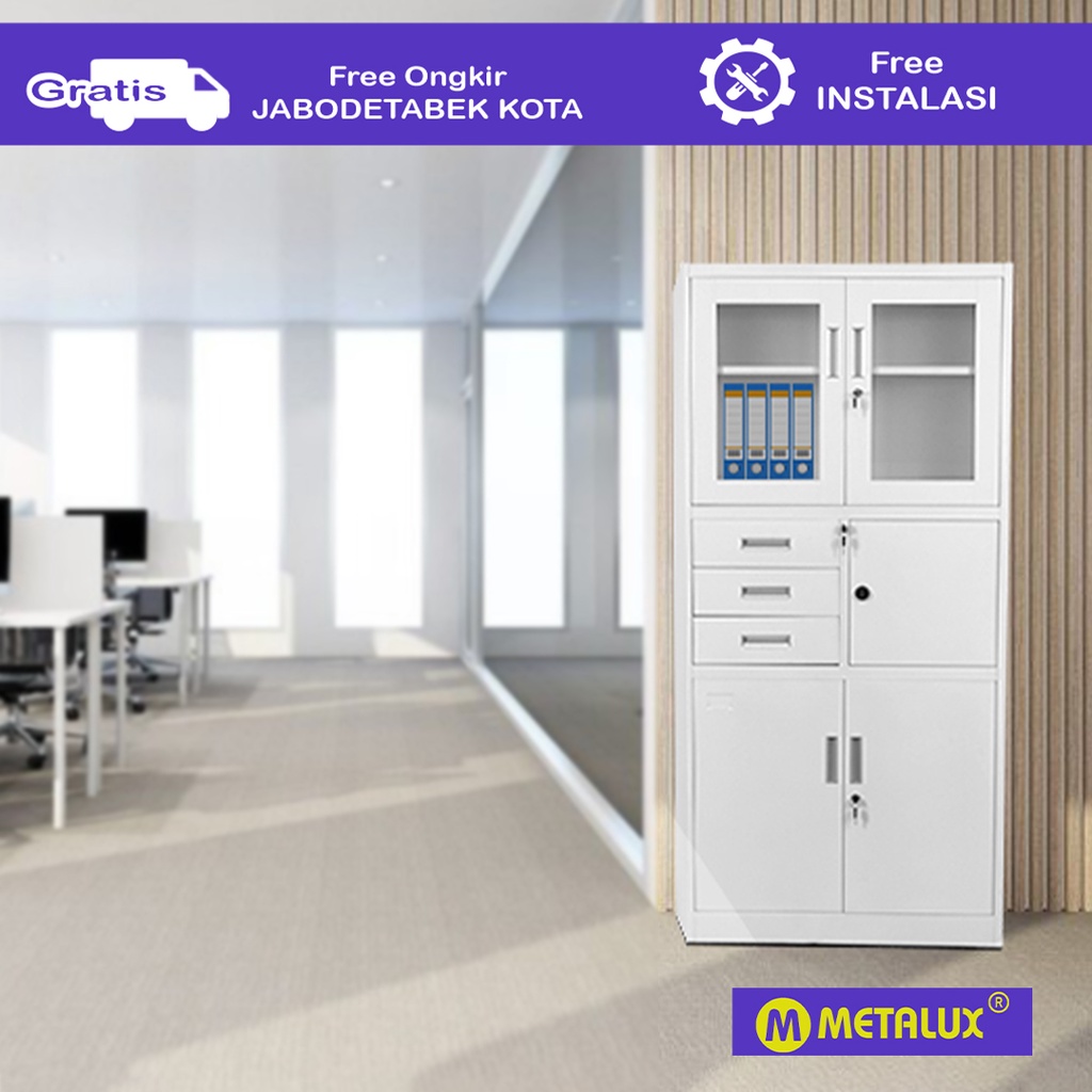 Jual METALUX KURUME Lemari Kantor Metal Office Shopee