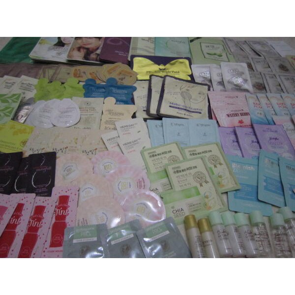 SACHET SAMPLE RANDOM untuk hadiah gift etude Some By Mi Jumiso Neulii Innisfree