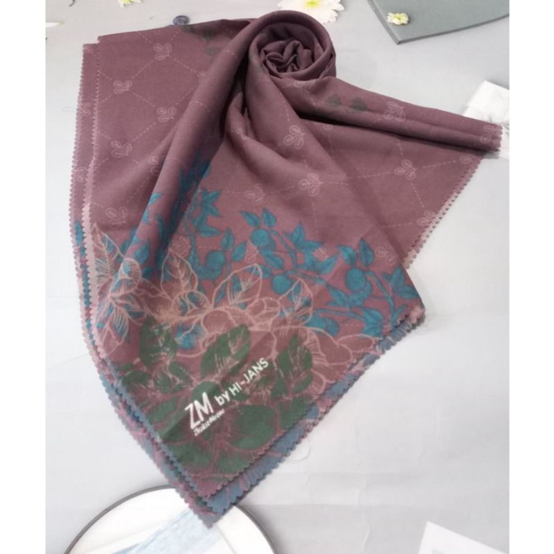 Jilbab premium laser cut ZM BIA Zaskia Mecca