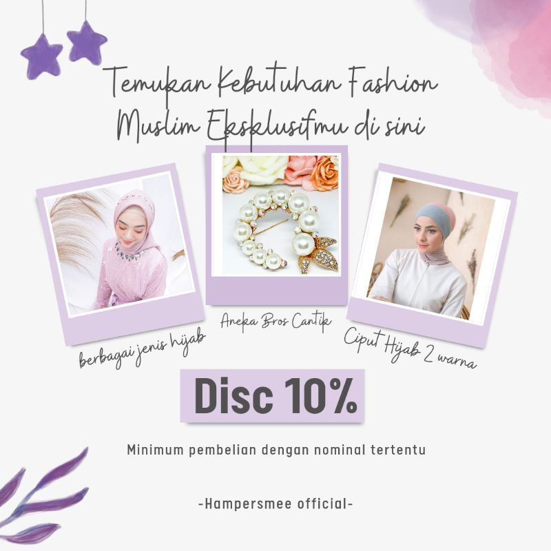 JILBAB GLOWING SEGIEMPAT LUXURY PLAIN UMAMA WISUDA SHINAR GLAMOUR NUR SINAR GLITTER