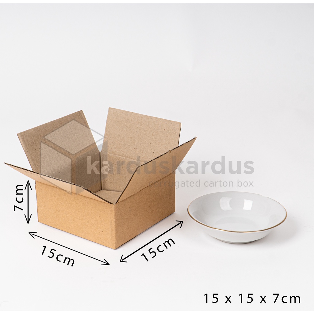 

KARDUS BOX KARTON PACKING ( 15 x 15 x 7 )