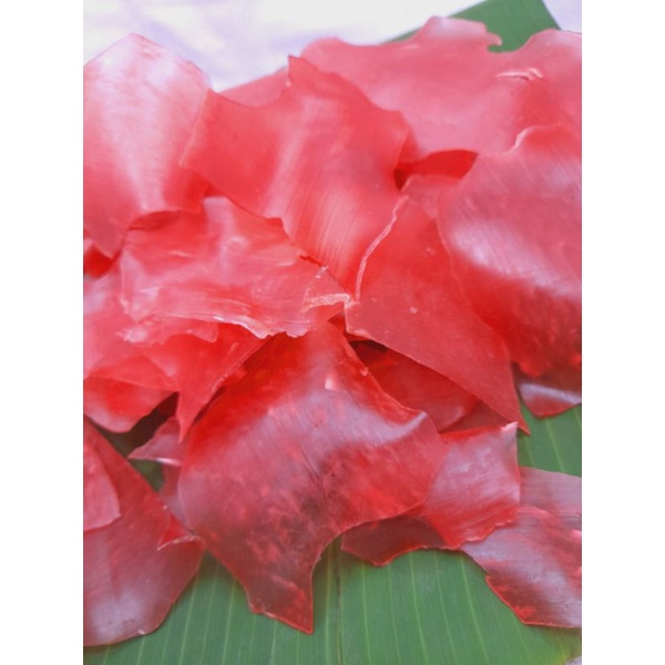 

Kerupuk Merah Mentah 1 Kg asli Padang