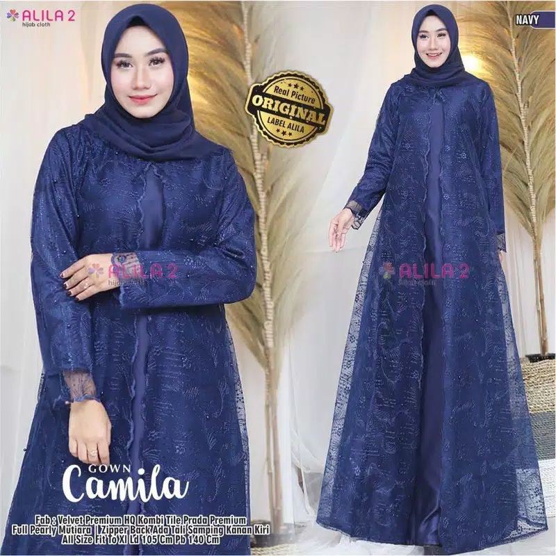 camila gown / camila dress / dress kondangan gamis kondangan