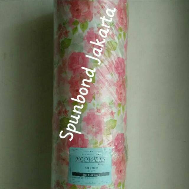 

Spunbond Motif Flowers 04 Meteran