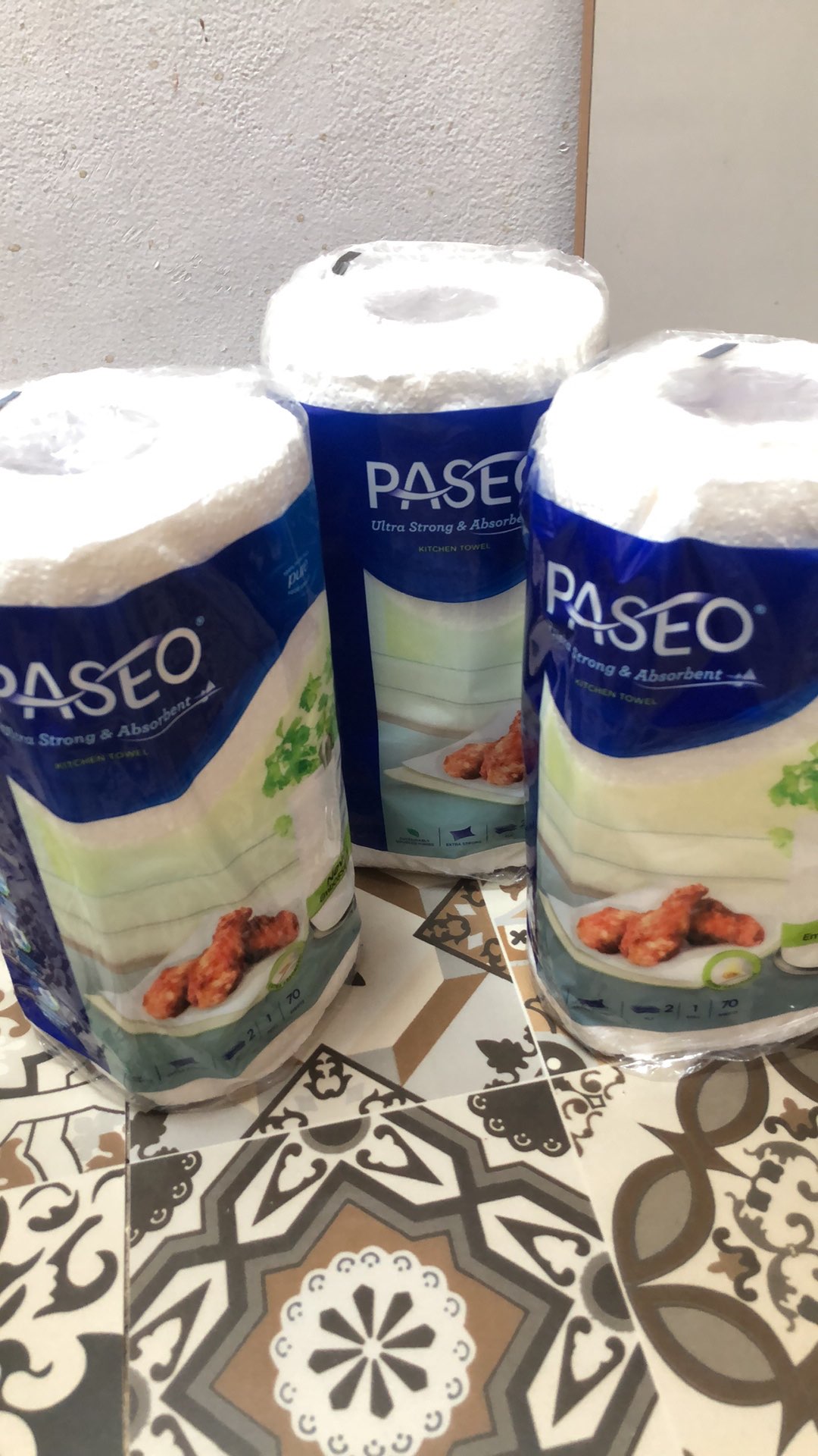 Paseo Kitchen Towel 70 Sheet 2 Ply 1 Roll