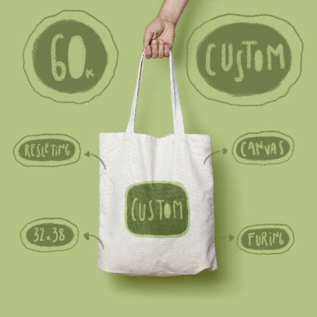TOTEBAG CUSTOM / TOTEBAG CANVAS