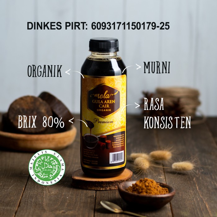 

Siap Kirim Gula Aren Cair Premium Organik 700 Gram